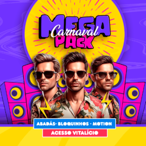 Pack de Artes e Motion – Carnaval 2025