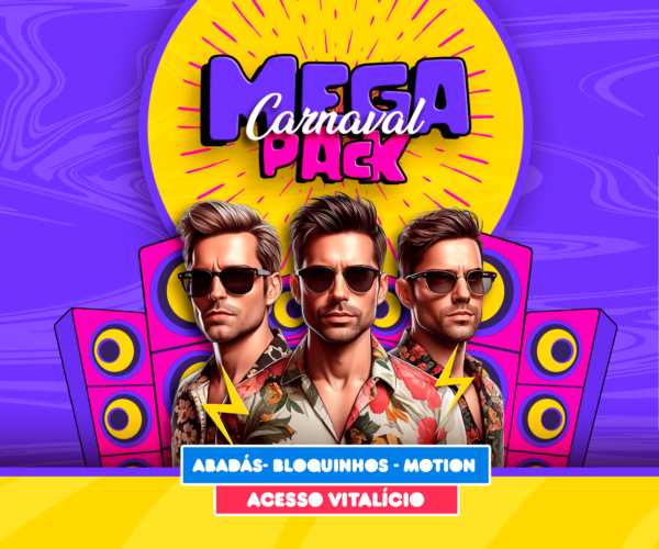 Pack de Artes e Motion – Carnaval 2025